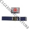 Cintura in canapa fibbia CRI Croce Rossa